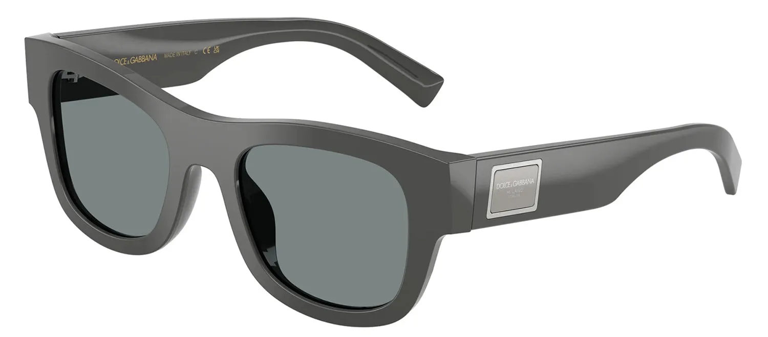 DOLCE & GABBANA DG 4509 3090/1 Square Grey Acetate Sunglasses with Grey Lens sold by Gaffos product image thumbnail 2