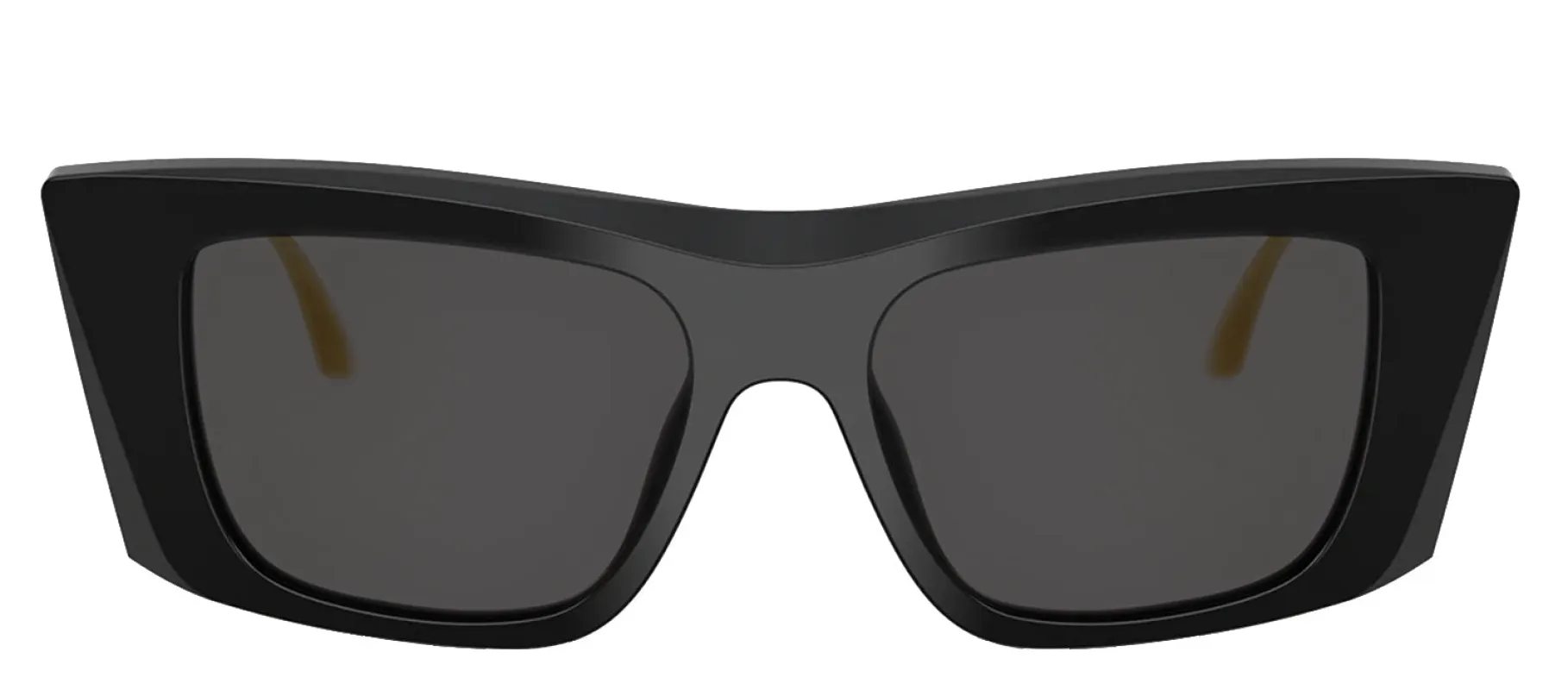 DOLCE & GABBANA DG 4510 501/87 Cat Eye Black Acetate Sunglasses with Dark Grey Lens sold by Gaffos