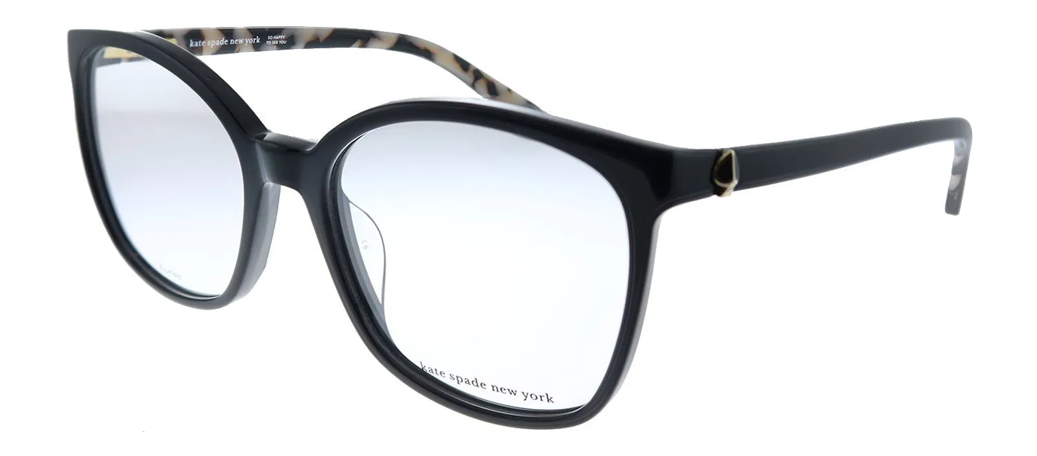 Kate Spade KS MACI 807 Square Plastic Black Eyeglasses with Demo Lens sold by Gaffos product image thumbnail 2