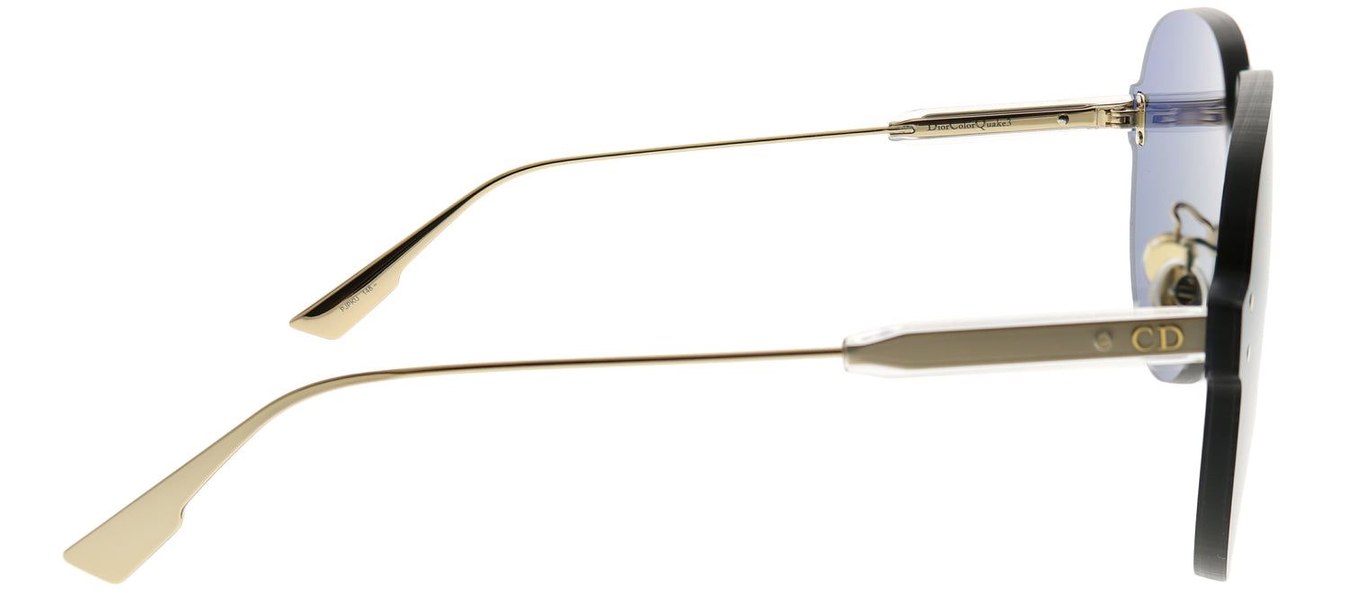 Dior CD ColorQuake3 PJP KU Aviator Plastic Blue Sunglasses with Blue Lens sold by Gaffos product image thumbnail 3