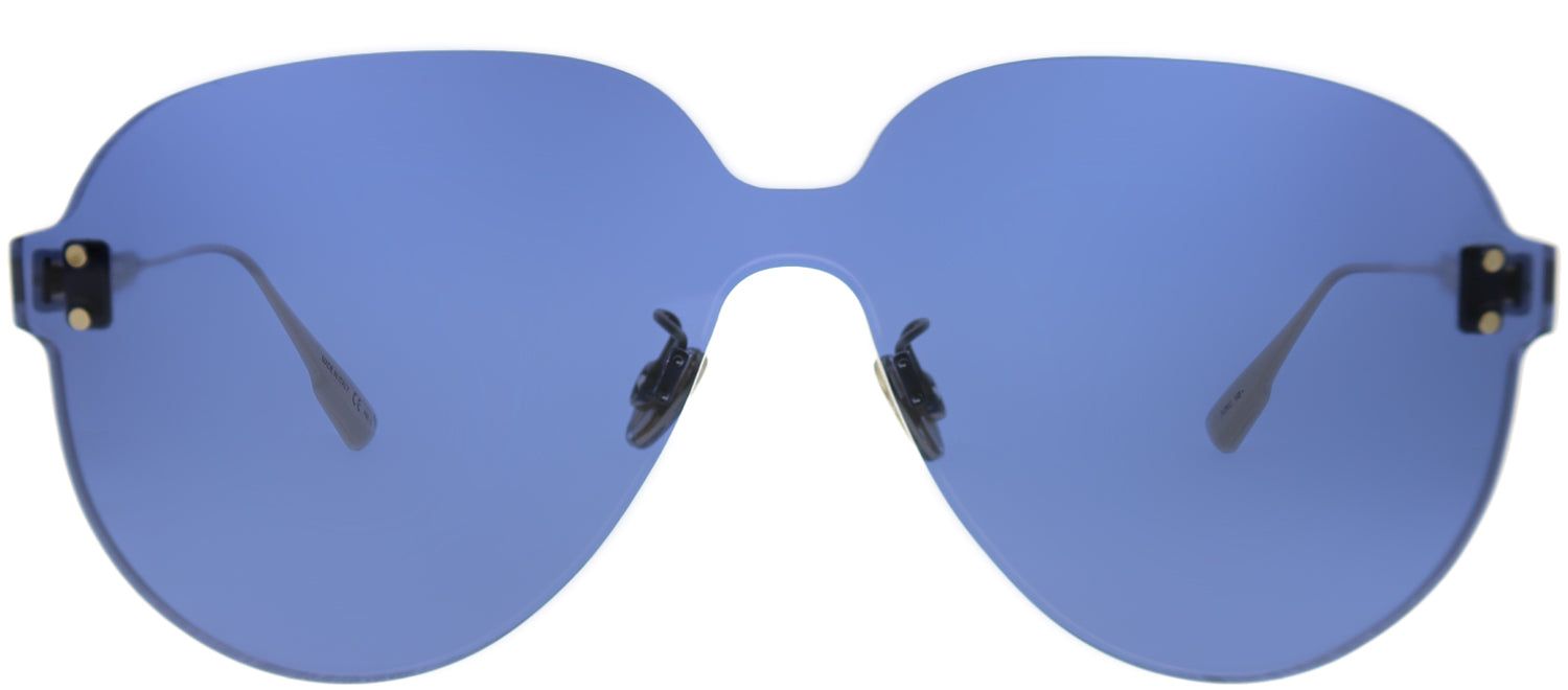 Dior CD ColorQuake3 PJP KU Aviator Plastic Blue Sunglasses with Blue Lens sold by Gaffos
