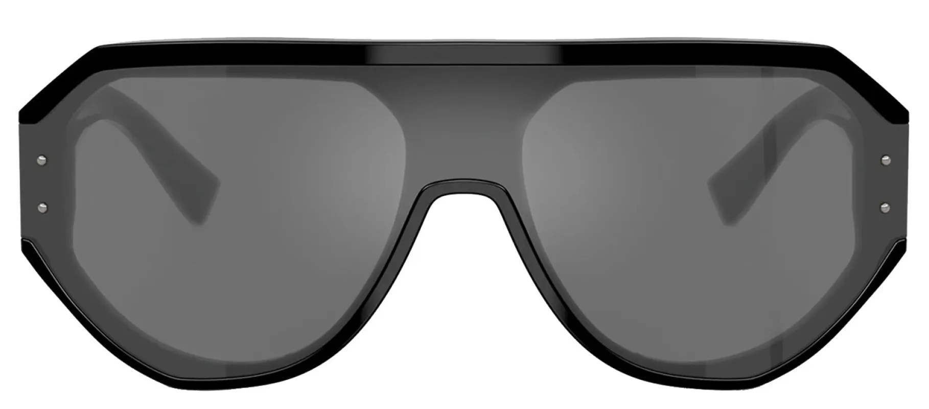 DOLCE & GABBANA DG 4481 501/6G Pilot Black Acetate Sunglasses with Grey Mirror Black Lens sold by Gaffos