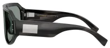 DOLCE & GABBANA DG 4481 3440/1 Pilot Striped Grey Acetate Sunglasses with Grey Lens sold by Gaffos