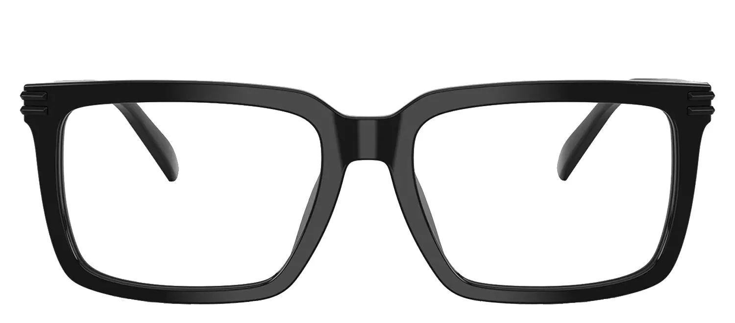 Michael Kors BAYSHORE MK 4155U 3005 Square Plastic Black Eyeglasses with Logo Stamped Demo Lenses sold by Gaffos