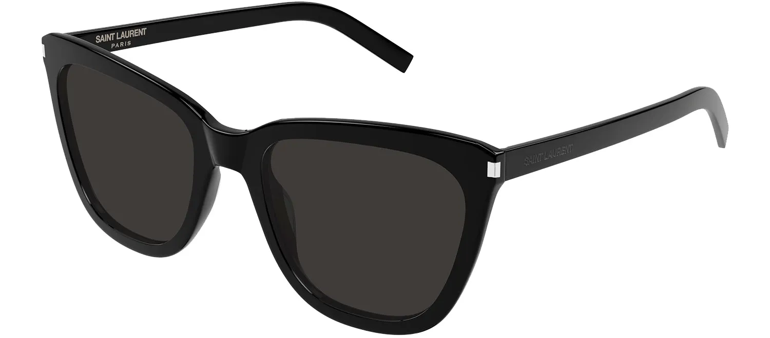 Saint Laurent CLASSIC SL 548S 001 Cat-Eye Plastic Black Sunglasses with Grey Lens sold by Gaffos product image thumbnail 2