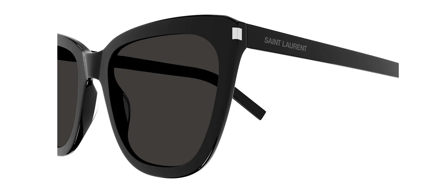Saint Laurent CLASSIC SL 548S 001 Cat-Eye Plastic Black Sunglasses with Grey Lens sold by Gaffos product image thumbnail 3
