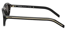 Prada PR B15S 16K731 Irregular Plastic Black Sunglasses with Grey Lens sold by Gaffos