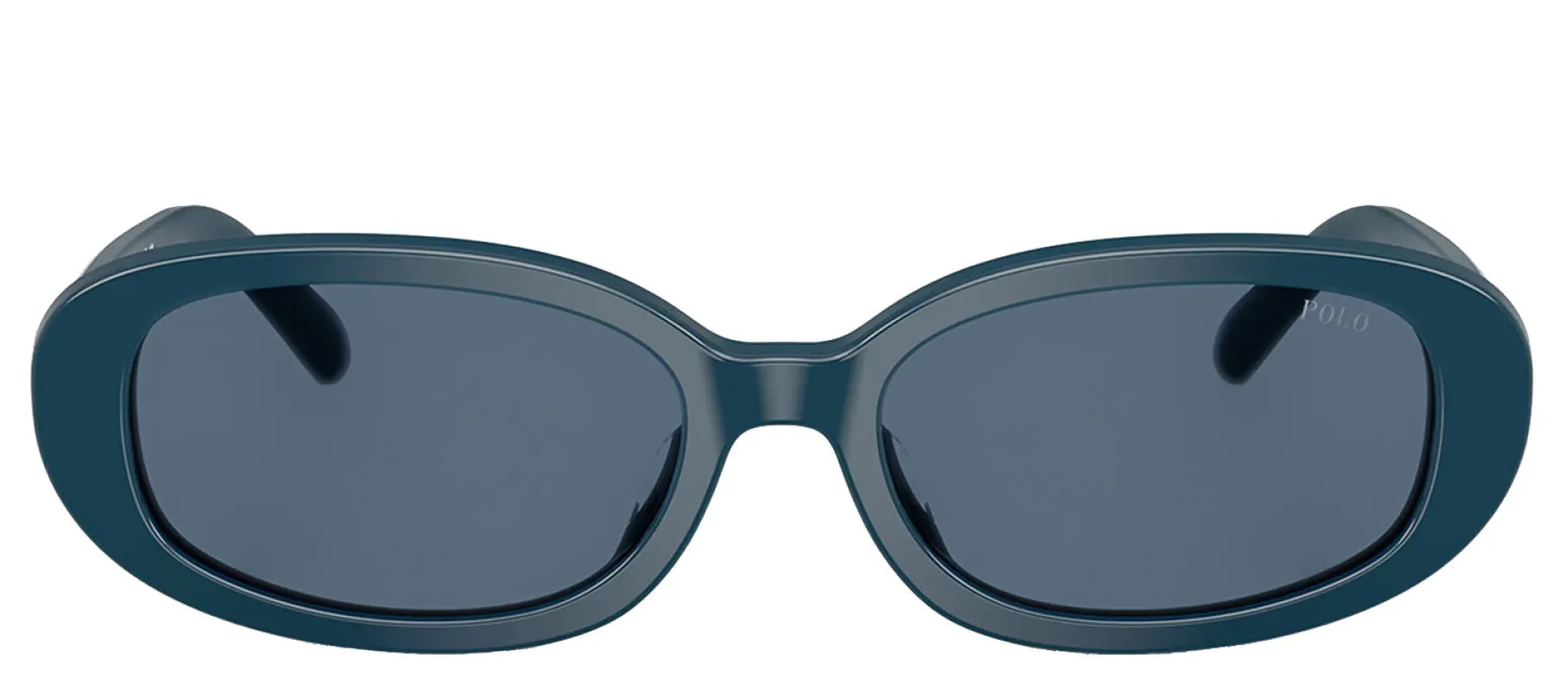 Polo Ralph Lauren PH 4198U 546580 Oval Plastic Blue Sunglasses with Blue Lens sold by Gaffos