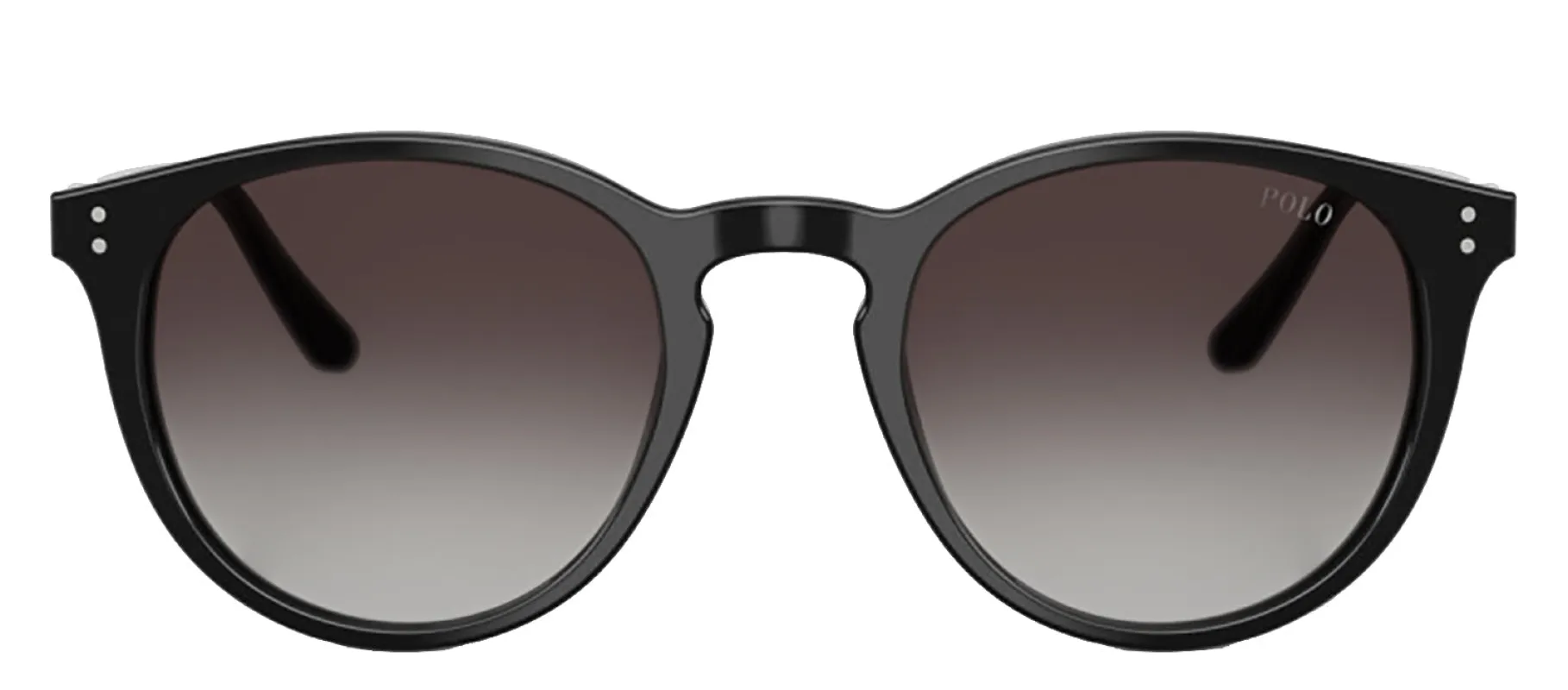 Polo Ralph Lauren PH 4110 50018G Phantos Plastic Black Sunglasses with Grey Gradient Lens sold by Gaffos