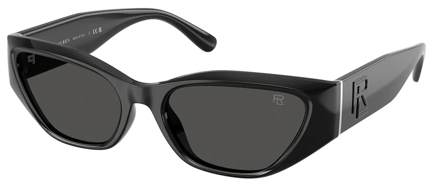 Ralph Lauren RL 8231U 500187 Square Plastic Black Sunglasses with Grey Lens sold by Gaffos product image thumbnail 2