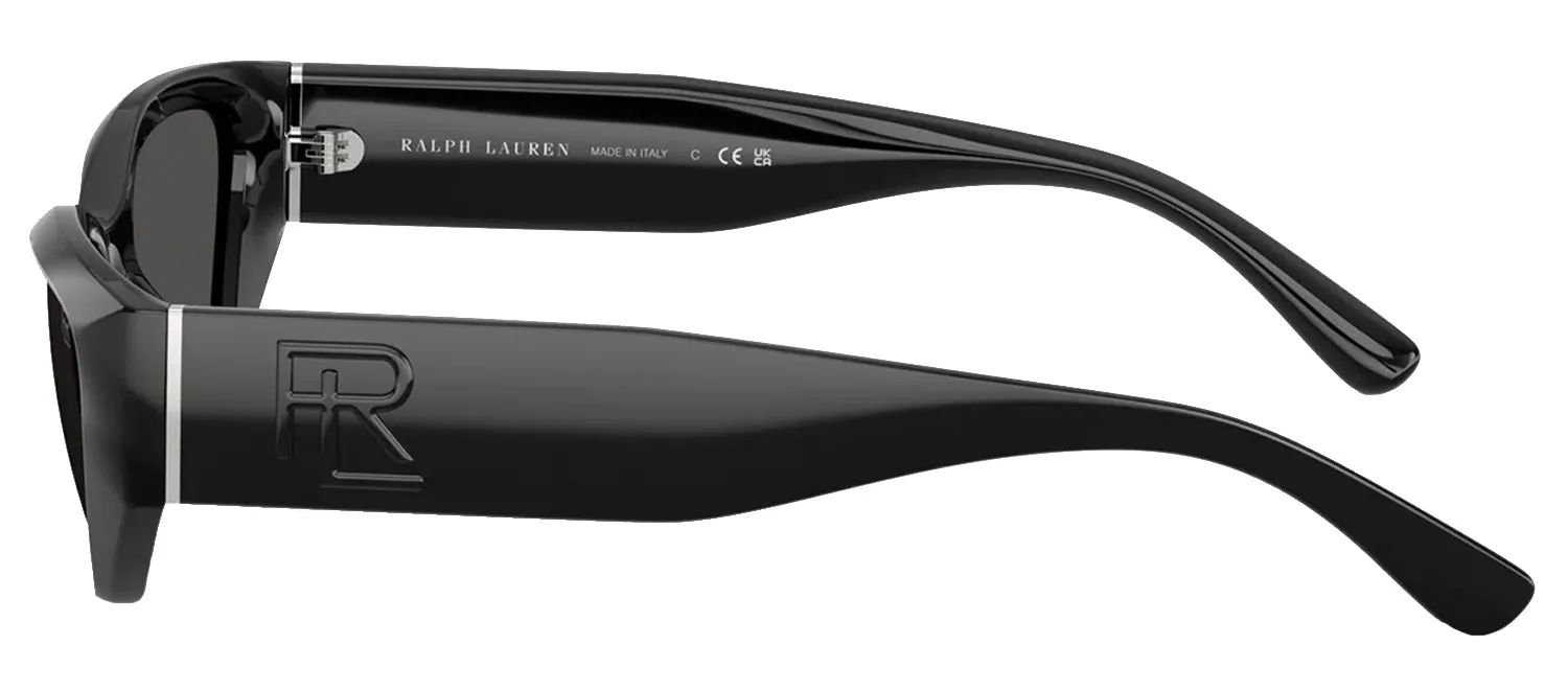 Ralph Lauren RL 8231U 500187 Square Plastic Black Sunglasses with Grey Lens sold by Gaffos product image thumbnail 3