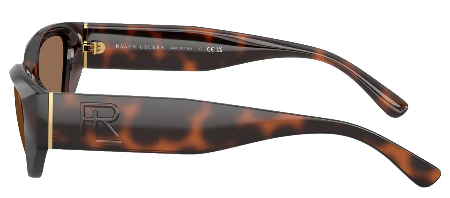 Ralph Lauren RL 8231U 624173 Square Plastic Brown Sunglasses with Brown Gradient Lens sold by Gaffos product image thumbnail 3