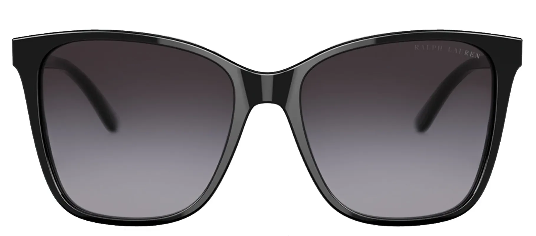 Ralph Lauren RL 8201 50018G Pillow Plastic Black Sunglasses with Grey Gradient Lens sold by Gaffos