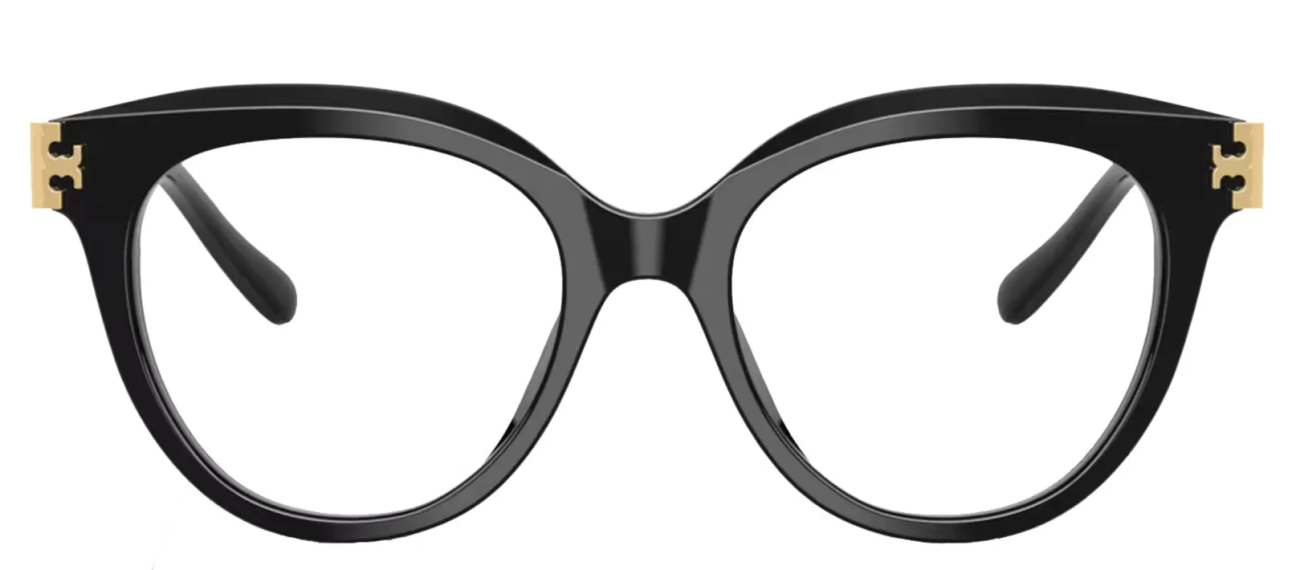 Tory Burch TY 2154U 1709 Phantos Plastic Black Eyeglasses with Logo Stamped Demo Lenses sold by Gaffos