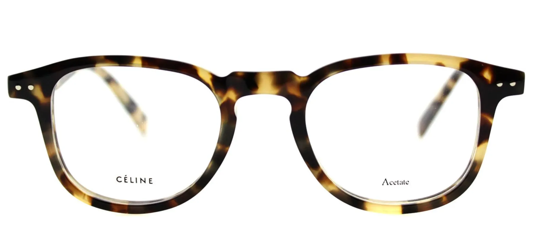 Celine CL 41404 3Y7 Square Plastic Tortoise/ Havana Eyeglasses with Demo Lens sold by Gaffos