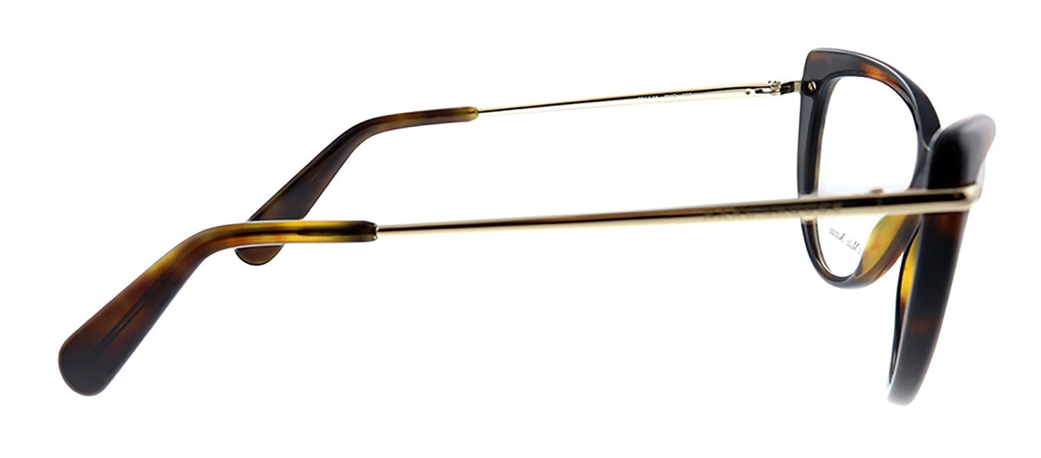 Marc Jacobs MJ 545 8NQ Cat-Eye Plastic Brown Eyeglasses with Logo Stamped Demo Lenses sold by Gaffos product image thumbnail 3