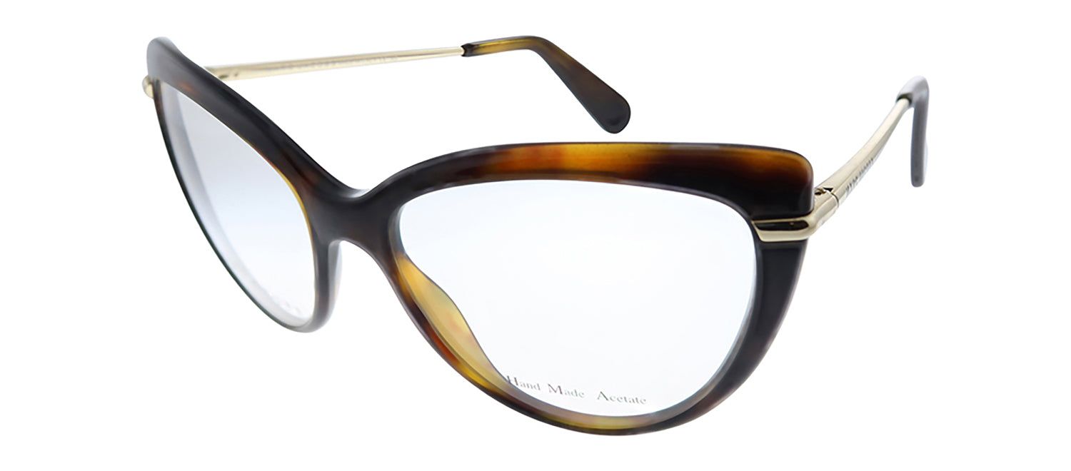 Marc Jacobs MJ 545 8NQ Cat-Eye Plastic Brown Eyeglasses with Logo Stamped Demo Lenses sold by Gaffos product image thumbnail 2