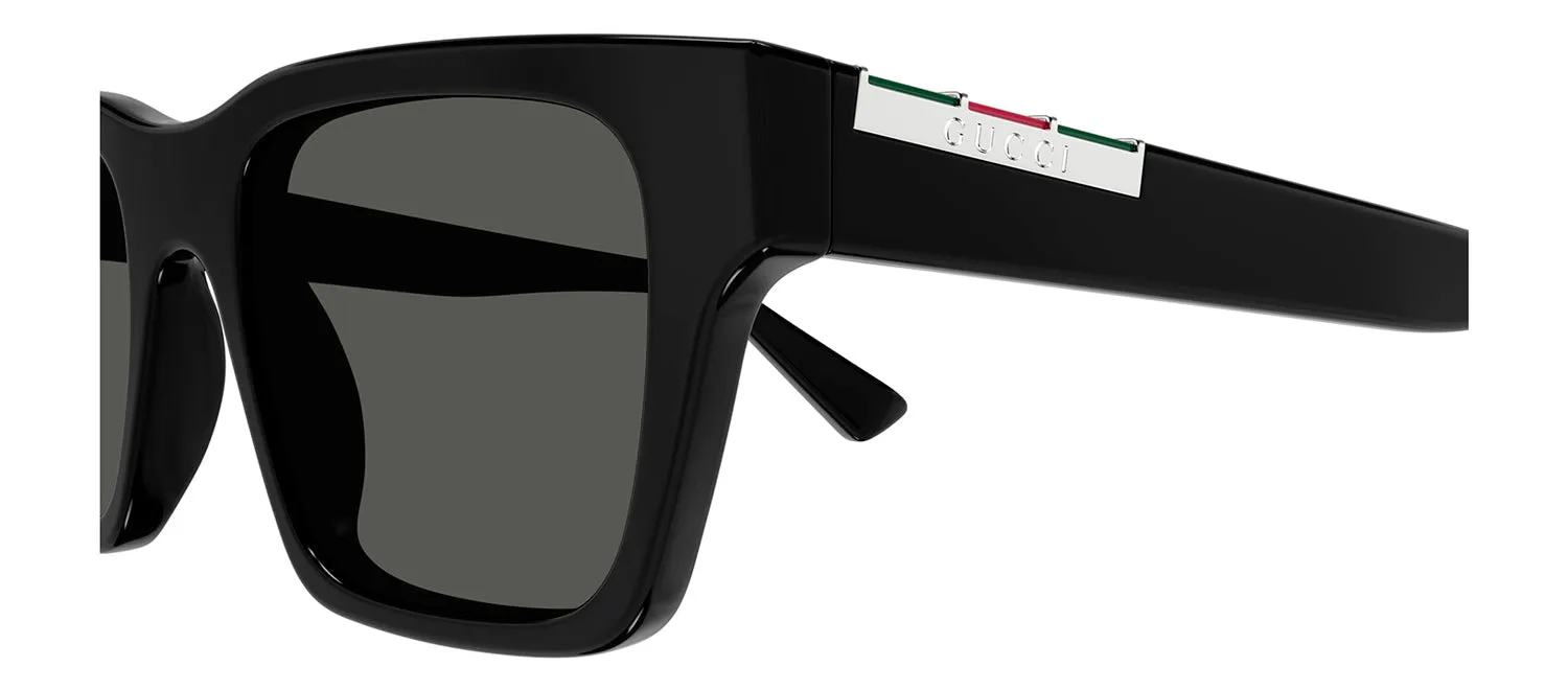 Gucci GG 1889S 001 Square Plastic Black Sunglasses with Grey Lens sold by Gaffos product image thumbnail 3