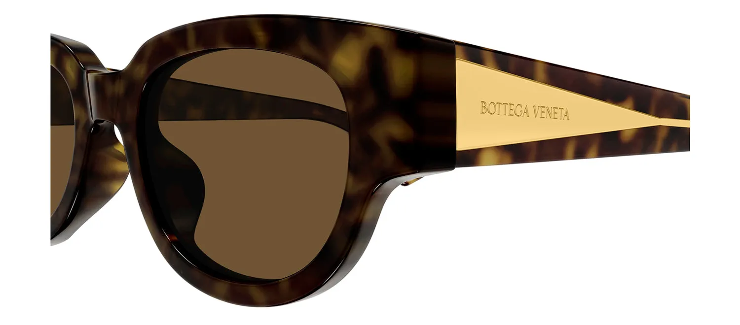 Bottega Veneta BV 1278SA 002 Cat-Eye Plastic Havana Sunglasses with Brown Lens sold by Gaffos product image thumbnail 3