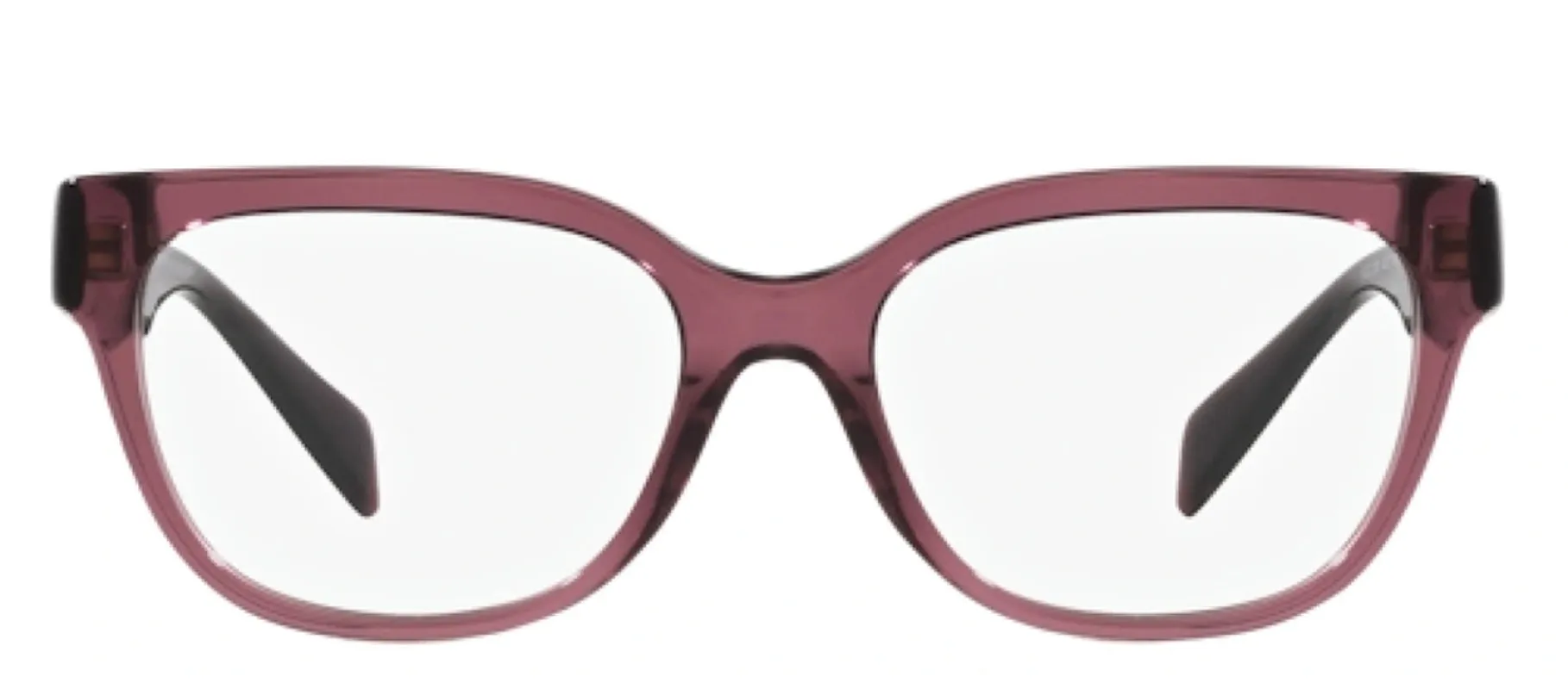 Versace VE 3338 5209 Square Acetate Violet Eyeglasses with Demo Demonstration Lens sold by Gaffos