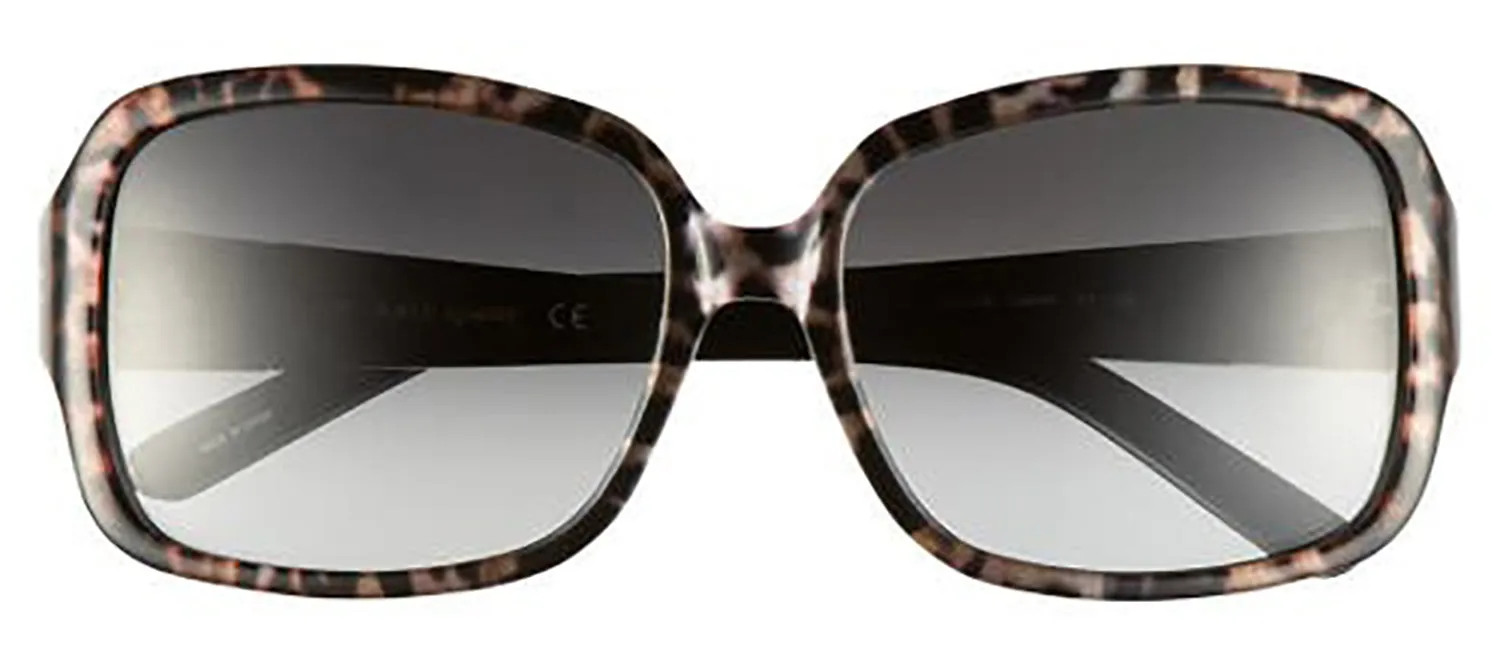 Kate Spade KS LULU/S 086_HA Rectangle Plastic Havana Sunglasses with Brown Gradient Lens sold by Gaffos