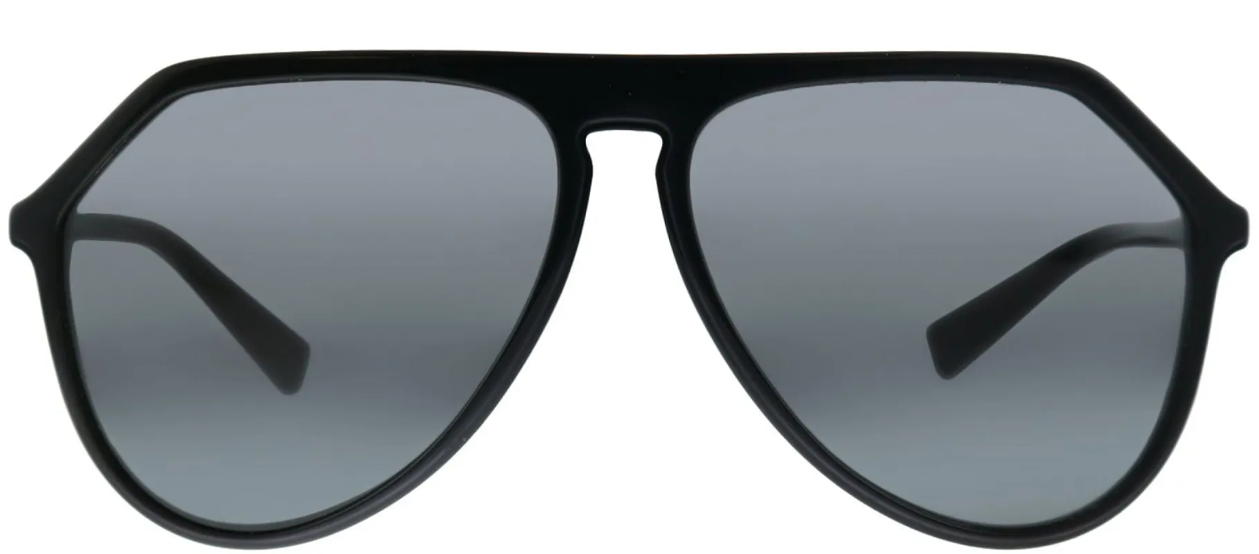 Dolce & Gabbana DG 4341 501/87 Aviator Plastic Black Sunglasses with Grey Lens sold by Gaffos