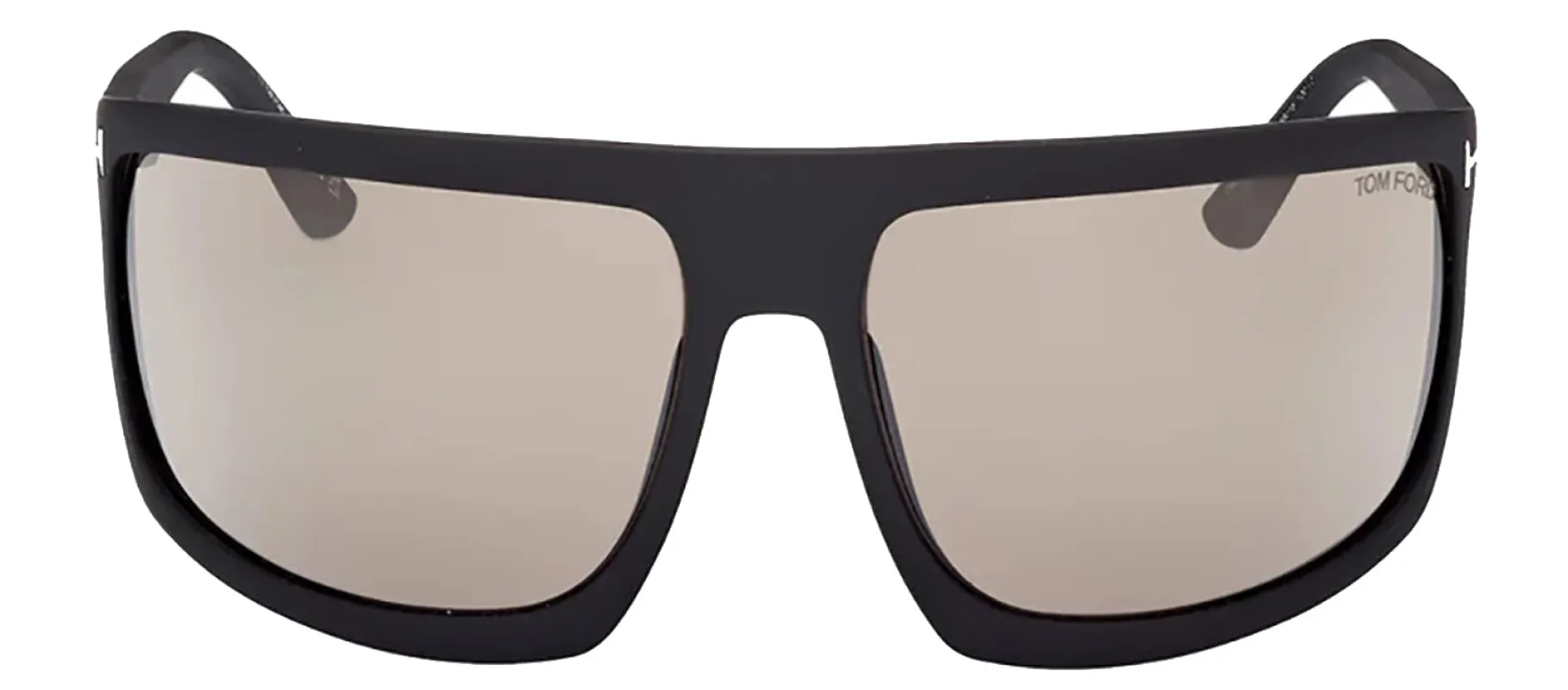 Tom Ford FT 1066 02L Wrap Plastic Black Sunglasses with Brown Lens sold by Gaffos