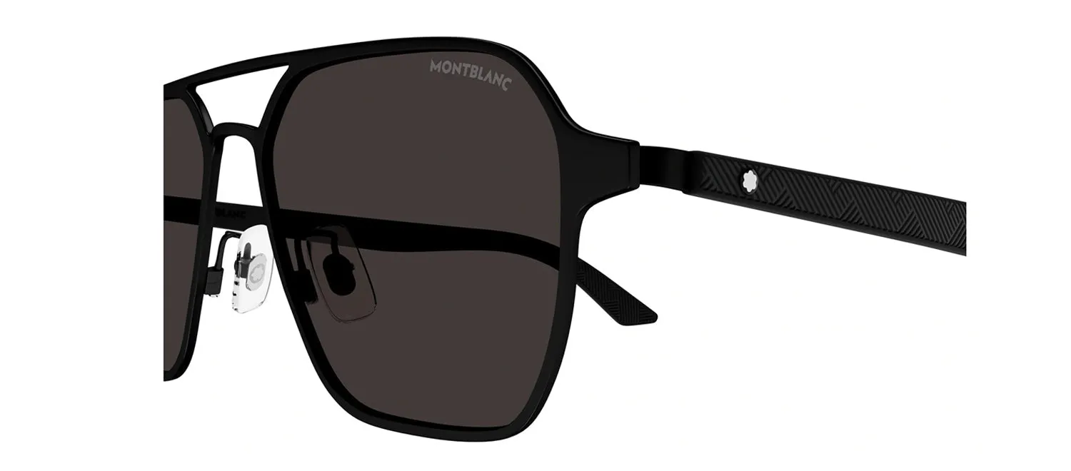 MontBlanc EXTREME MB 0360S 001 Pilot Metal Black Sunglasses with Grey Lens sold by Gaffos product image thumbnail 3
