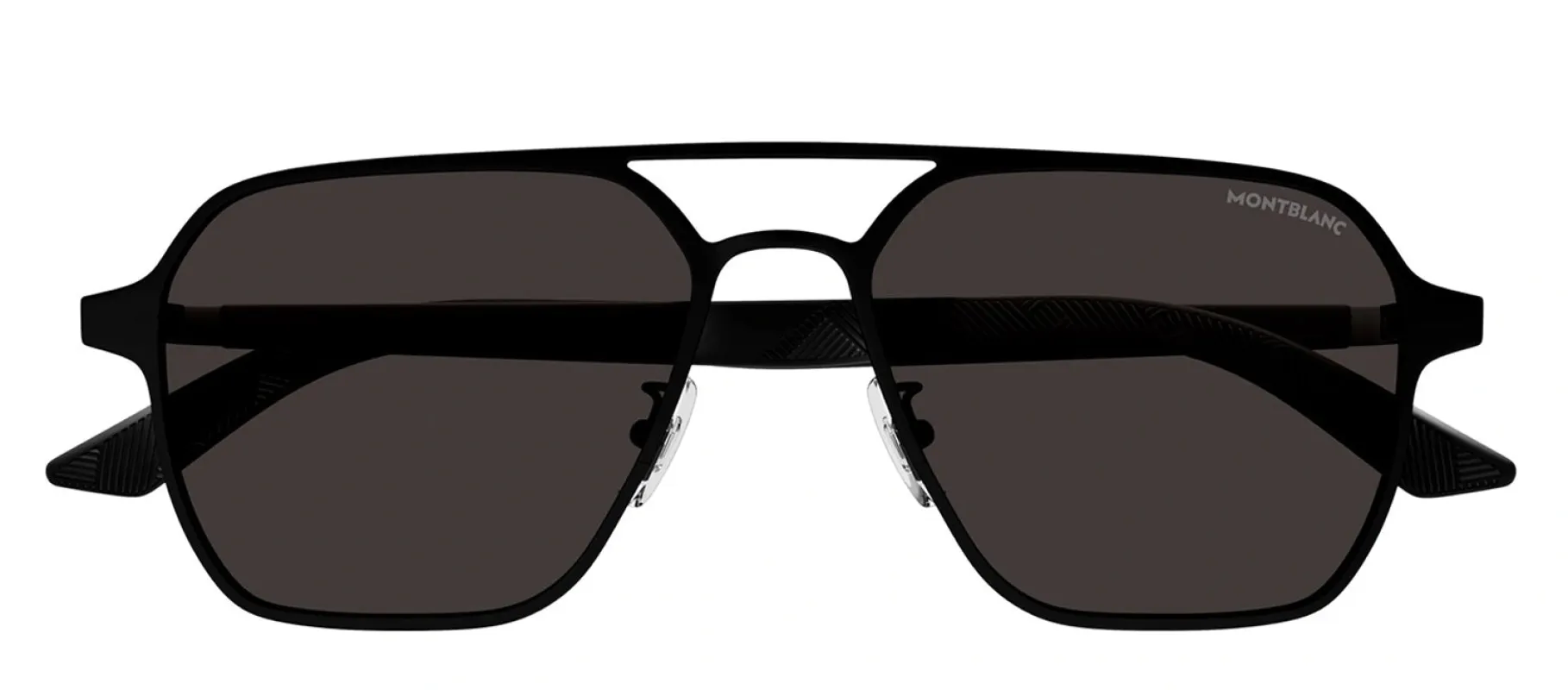 MontBlanc EXTREME MB 0360S 001 Pilot Metal Black Sunglasses with Grey Lens sold by Gaffos
