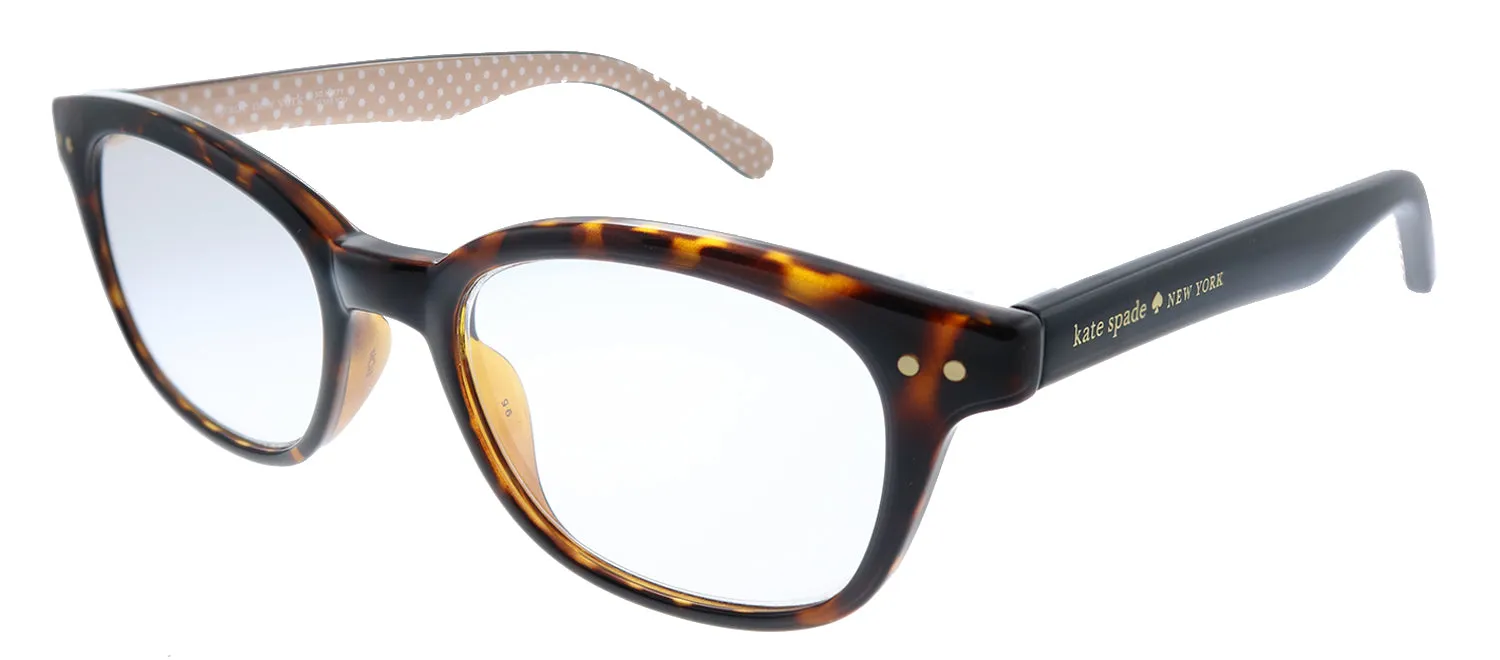 Kate Spade KS REBECCA2 H7P Oval Plastic Tortoise Readers sold by Gaffos product image thumbnail 2