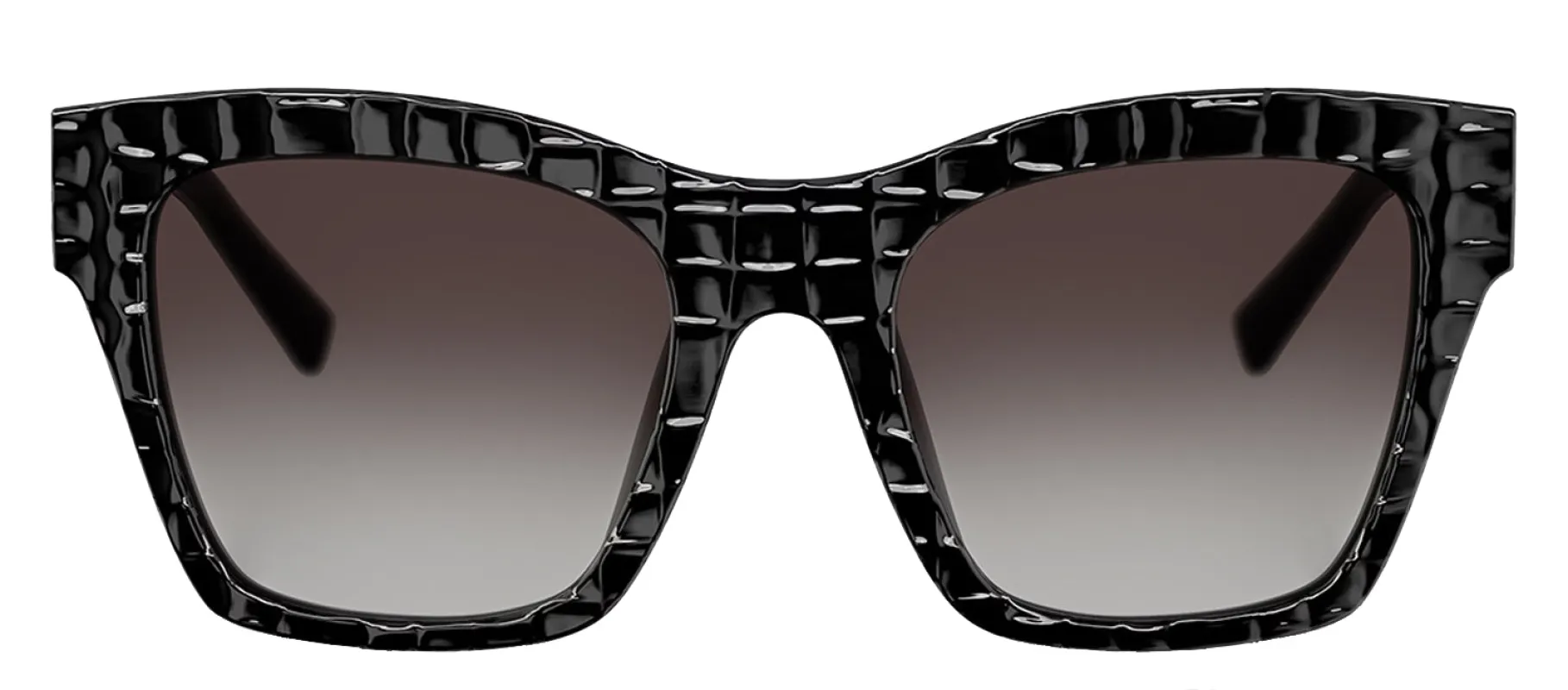 Dolce & Gabbana DG 4512 32888G Square Plastic Black Sunglasses with Grey Gradient Lens sold by Gaffos