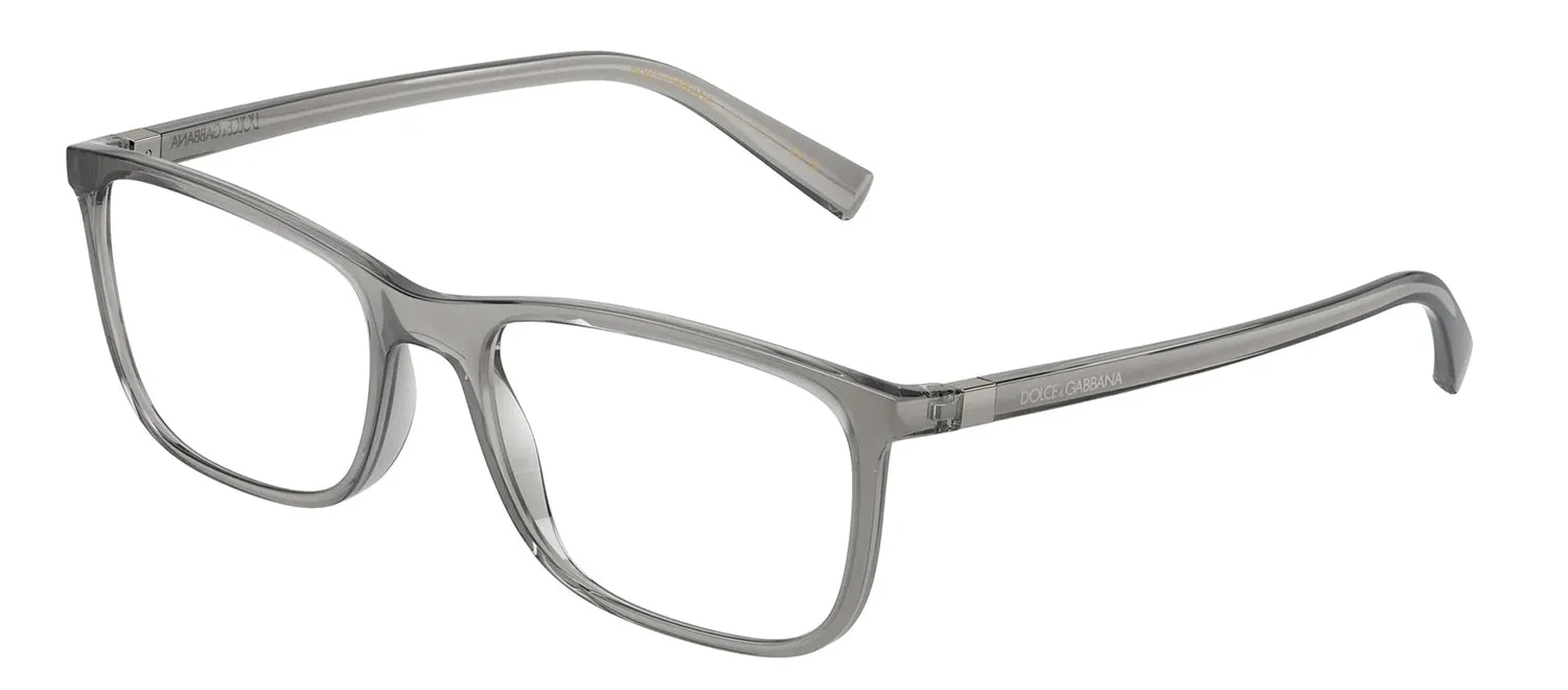 Dolce & Gabbana DG 5027 3160 Pillow Plastic Grey Eyeglasses with Logo Stamped Demo Lenses sold by Gaffos product image thumbnail 2