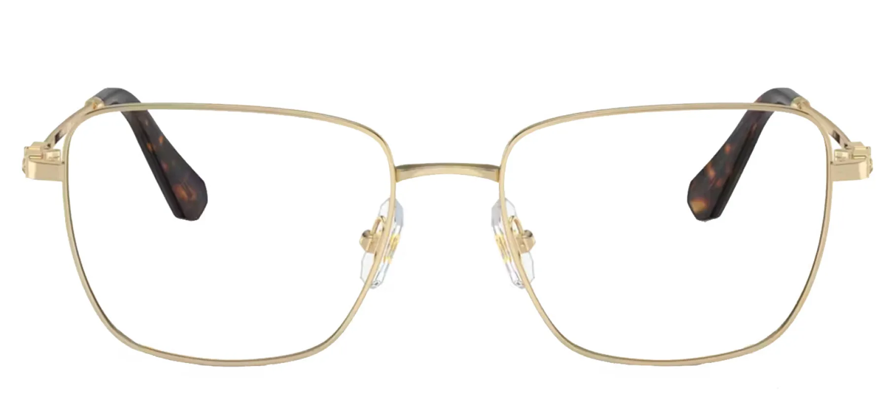 Swarovski SK 1003 4013 Rectangle Metal Gold Eyeglasses with Logo Stamped Demo Lenses sold by Gaffos