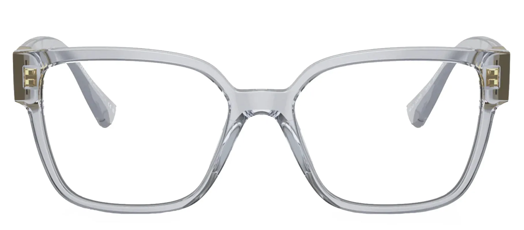 Versace VE 3329B 5305 Square Plastic Grey Eyeglasses with Logo Stamped Demo Lenses sold by Gaffos