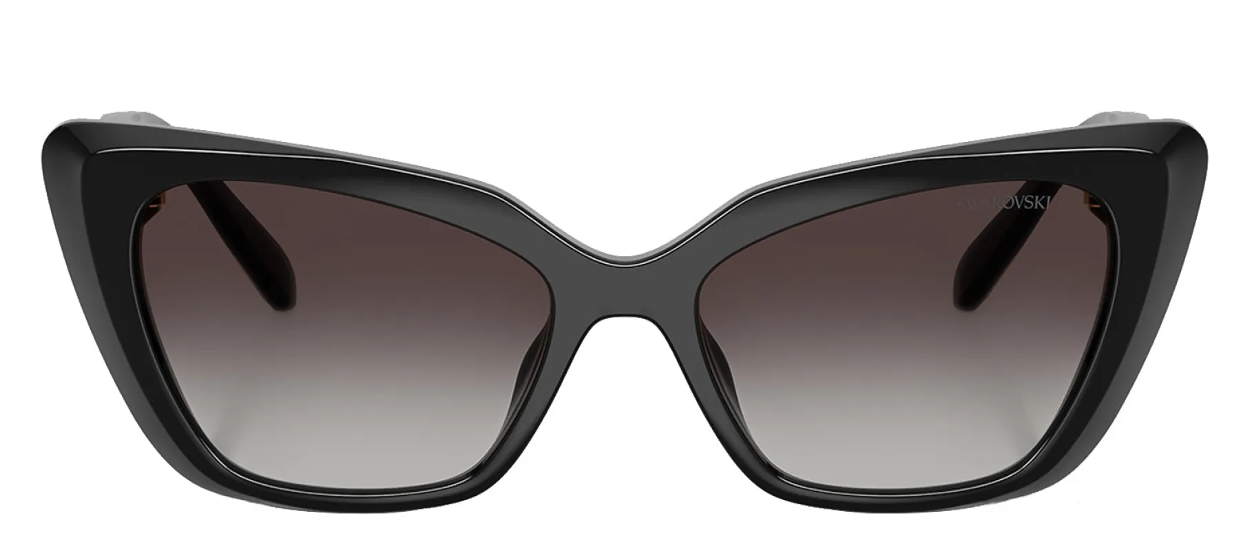 Swarovski SK 6047 10018G Cat-Eye Plastic Black Sunglasses with Grey Gradient Lens sold by Gaffos
