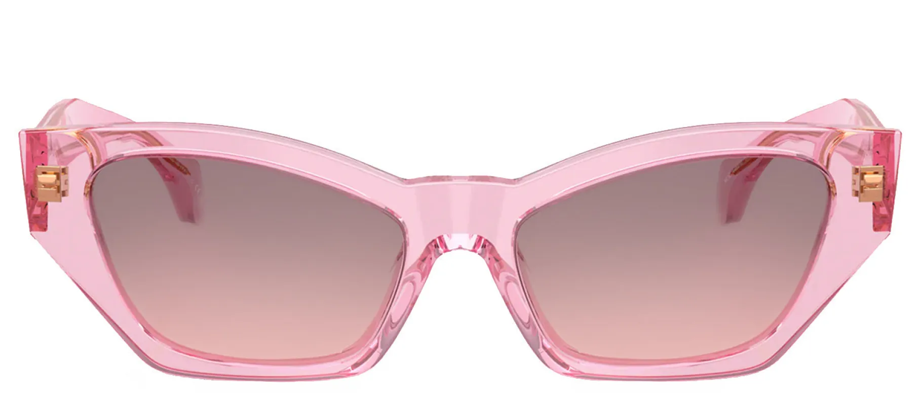 Versace VE 4488U 53705M Cat-Eye Plastic Pink Sunglasses with Rose Gradient Lens sold by Gaffos