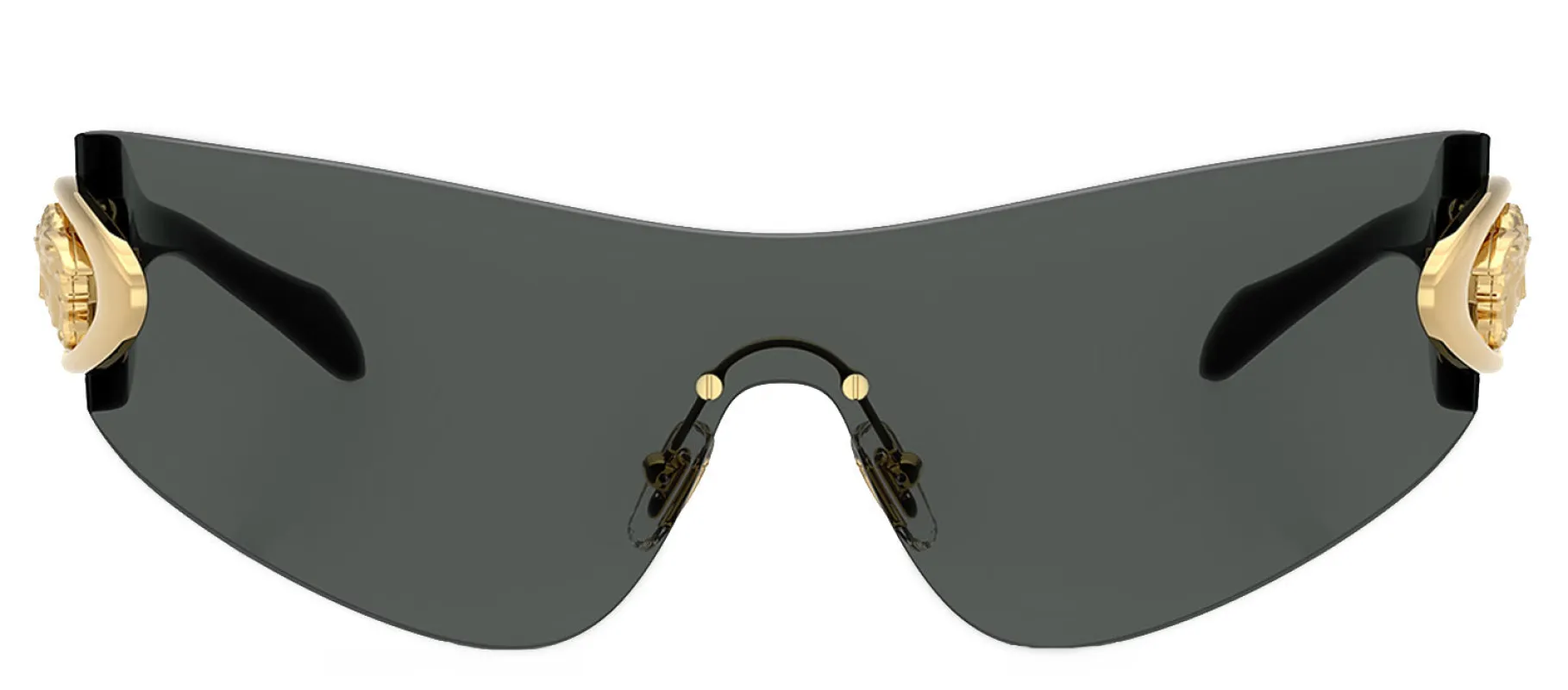Versace VE 2280 100287 Shield Plastic Grey Sunglasses with Grey Lens sold by Gaffos