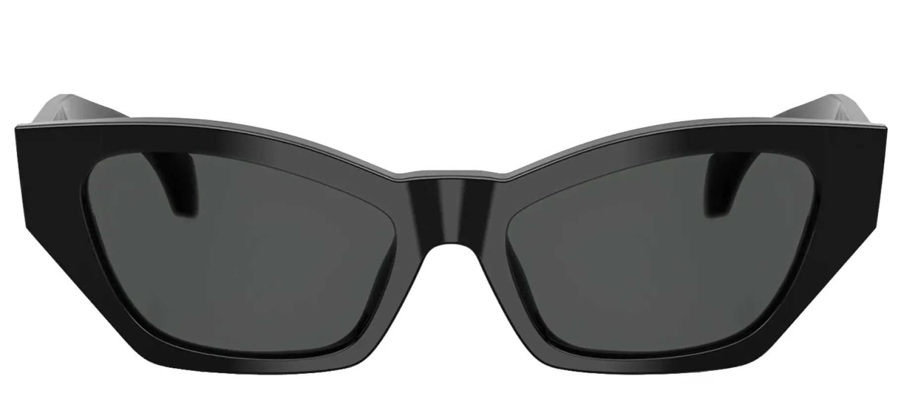 Versace VE 4488U GB1/87 Cat-Eye Plastic Black Sunglasses with Grey Lens sold by Gaffos