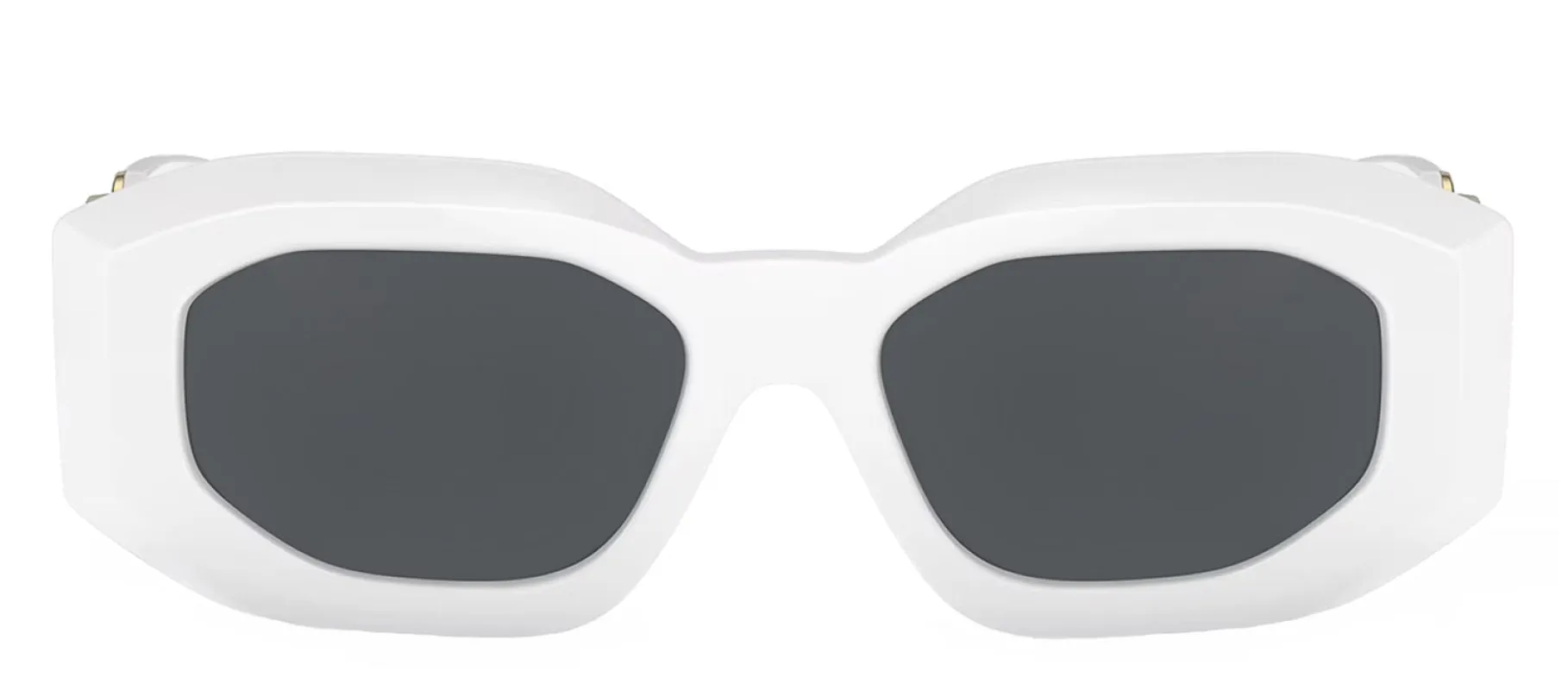 Versace VE 4425U 317/87 Irregular Plastic White Sunglasses with Grey Lens sold by Gaffos