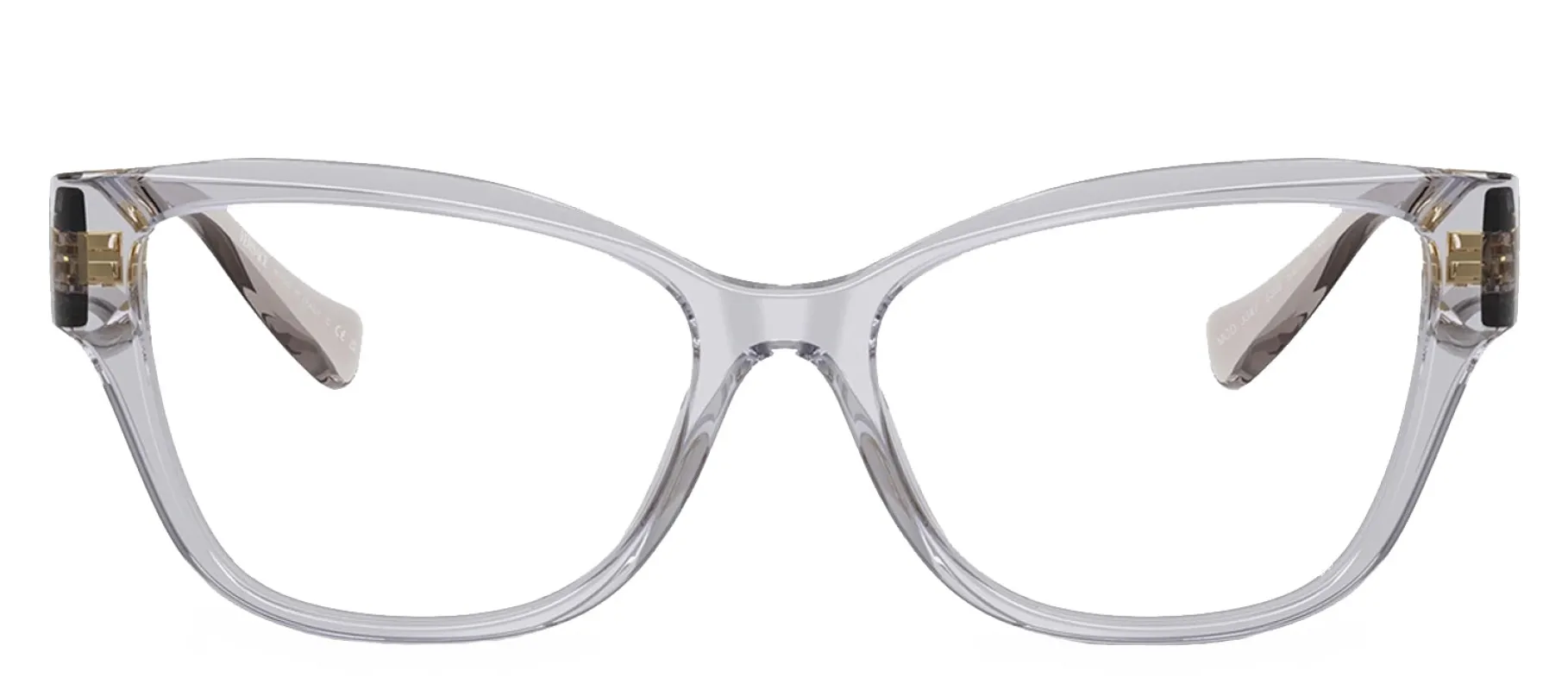Versace VE 3347 5305 Pillow Plastic Grey Eyeglasses with Logo Stamped Demo Lenses sold by Gaffos