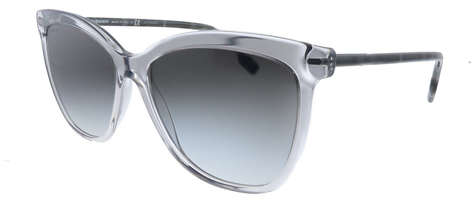 Burberry Clare BE 4308 38558G Square Plastic Grey Sunglasses with Grey Gradient Lens sold by Gaffos product image thumbnail 2