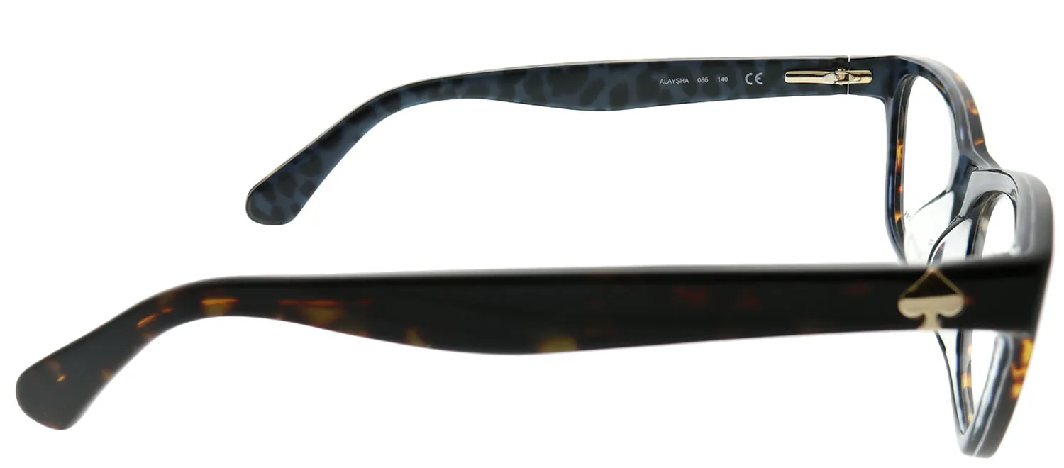 Kate Spade KS Alaysha 086 Cat-Eye Plastic Tortoise/ Havana Eyeglasses with Demo Lens sold by Gaffos product image thumbnail 3