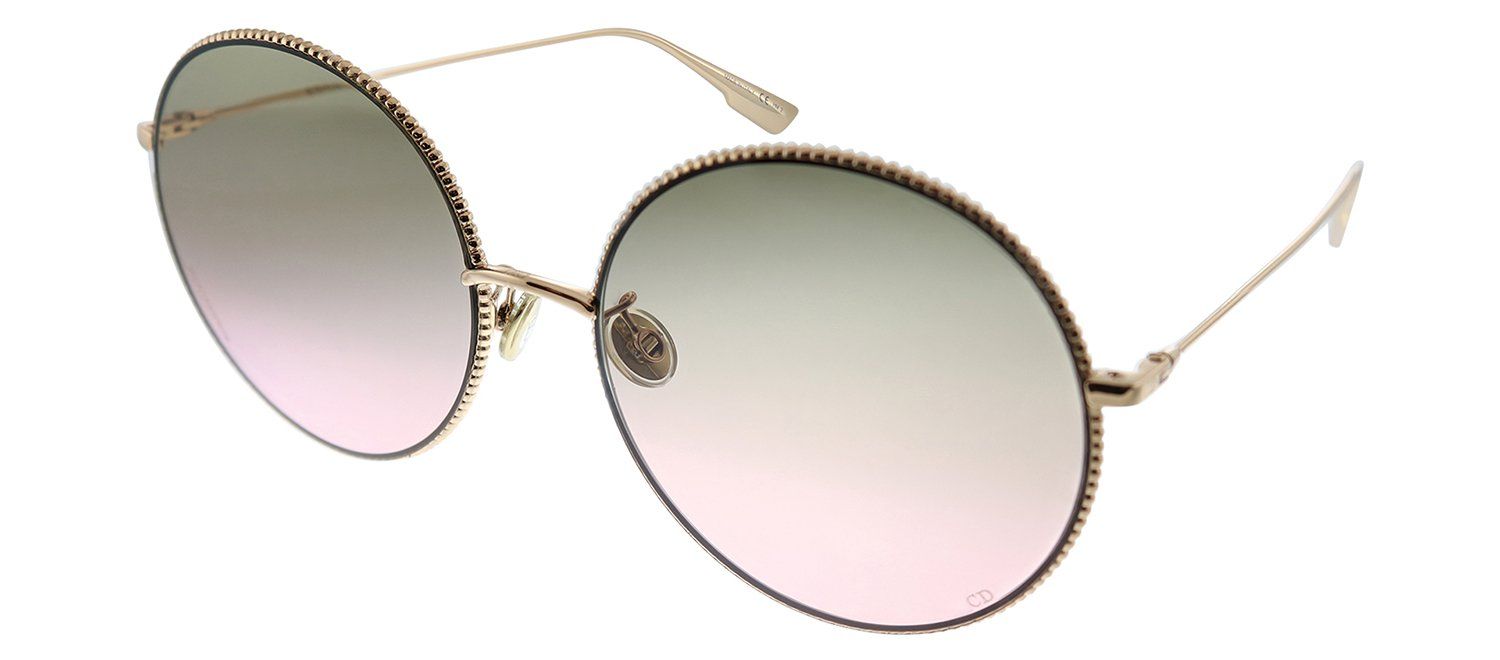 Dior CD DIORSOCIETY2F DDB Round Metal Brown Sunglasses with Brown Gradient Lens sold by Gaffos product image thumbnail 2