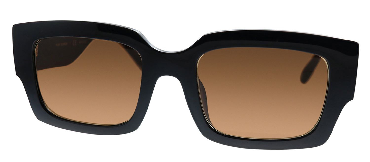 Tory Burch TY 9067U 1873S3 Rectangle Plastic Black Sunglasses with Brown Lens sold by Gaffos product image thumbnail 2