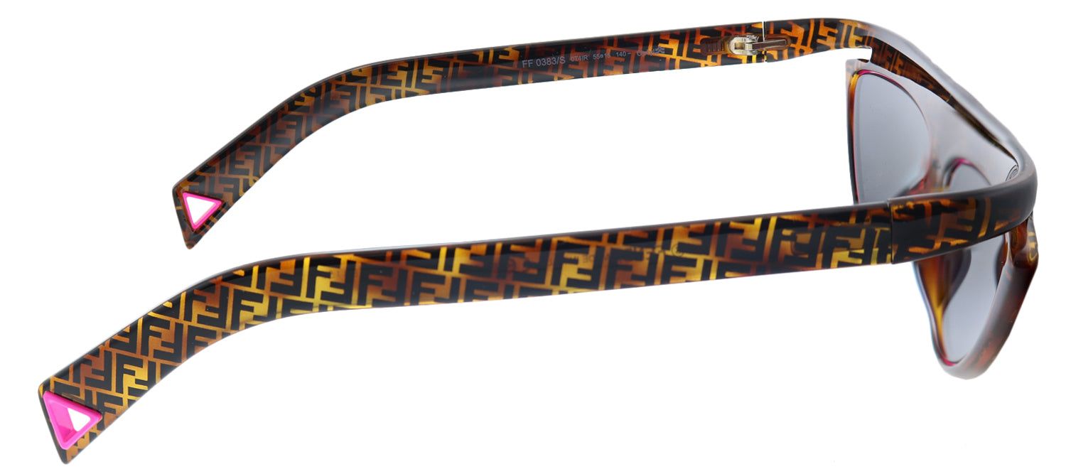 Fendi FF 0383 0T4 Cat-Eye Plastic Tortoise/ Havana Sunglasses with Grey Lens sold by Gaffos product image thumbnail 3