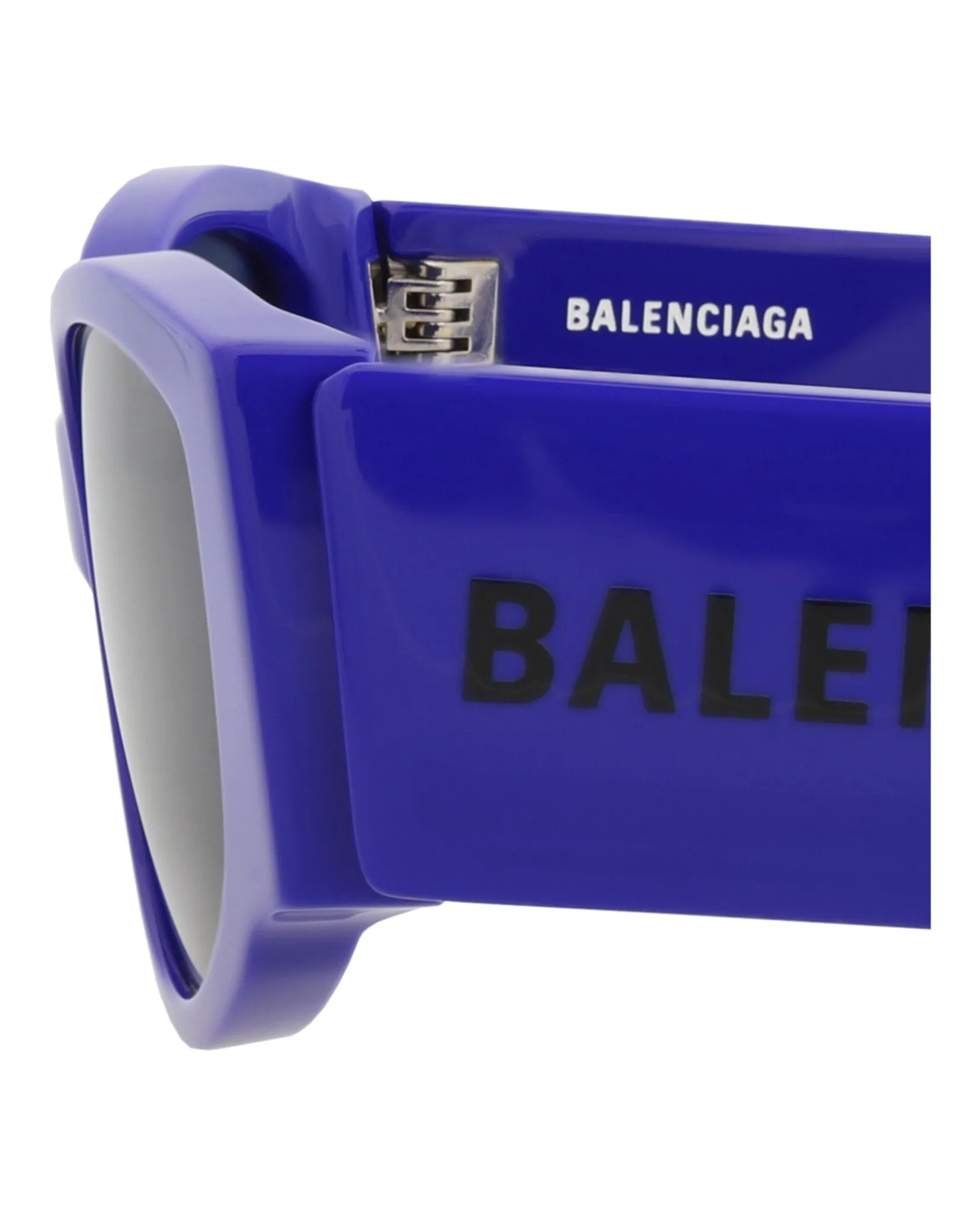 Balenciaga BB 0258S 30013963 010 Cat-Eye Plastic Blue Sunglasses with Blue Lens sold by Gaffos product image thumbnail 4
