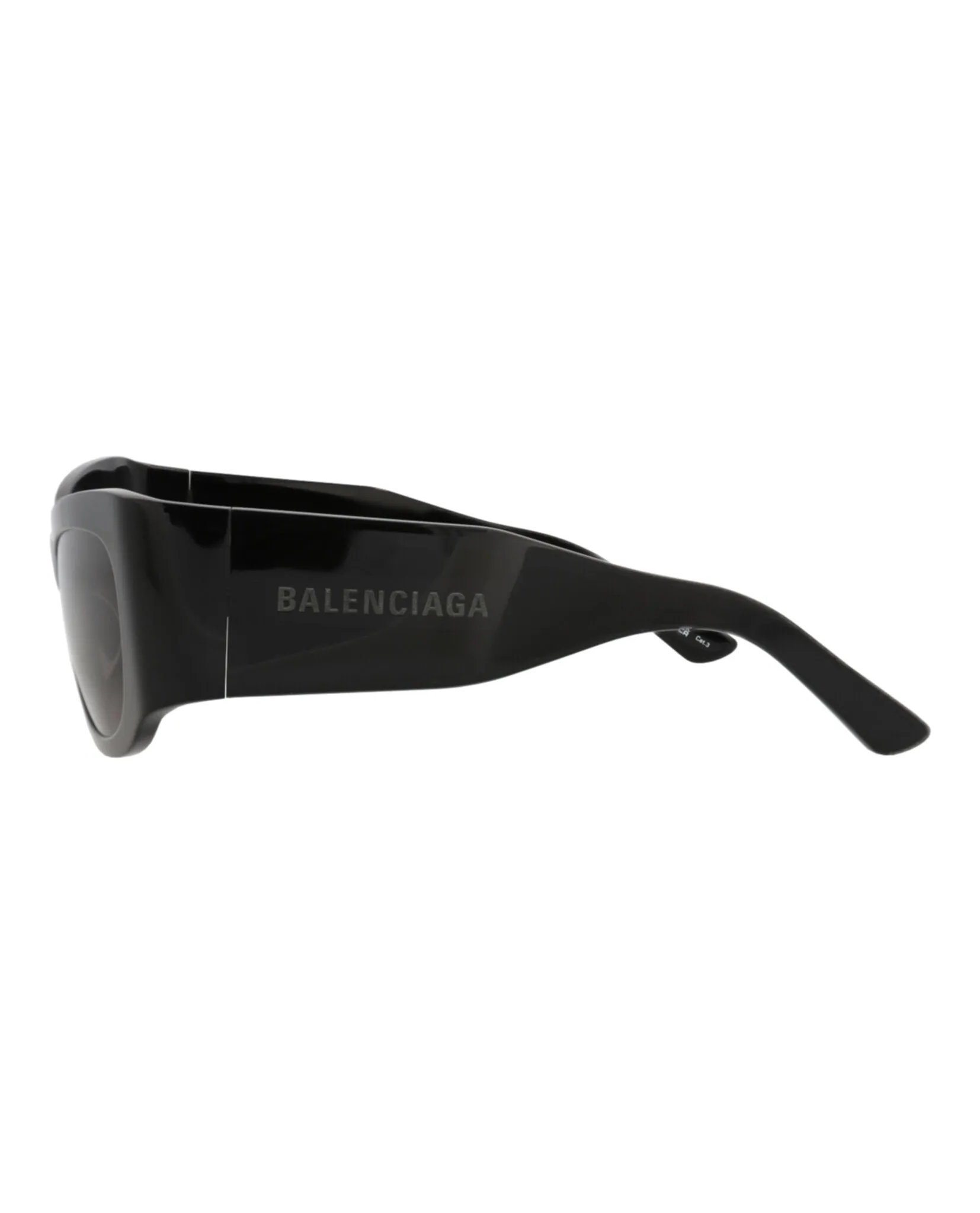 Balenciaga BB 0327S 30014892 001 Cat-Eye Plastic Black Sunglasses with Grey Lens sold by Gaffos product image thumbnail 3
