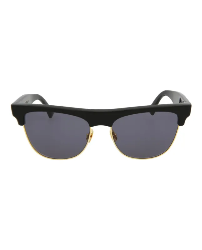 Bottega Veneta BV 1003S 30007850 001 Square Plastic Black Sunglasses with Grey Lens sold by Gaffos