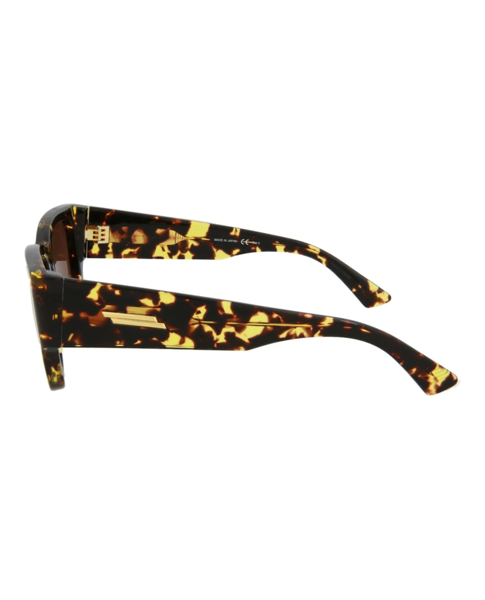 Bottega Veneta BV 1026S 30008355 002 Square Plastic Black Sunglasses with Grey Lens sold by Gaffos product image thumbnail 3