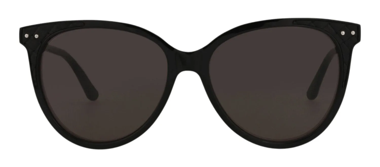 Bottega Veneta BV 0119S 30001112 001 Cat-Eye Plastic Black Sunglasses with Black Lens sold by Gaffos